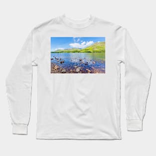 Buttermere Lake District Panorama Long Sleeve T-Shirt